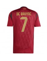 Belgie Kevin De Bruyne #7 Domácí Dres ME 2024 Krátký Rukáv